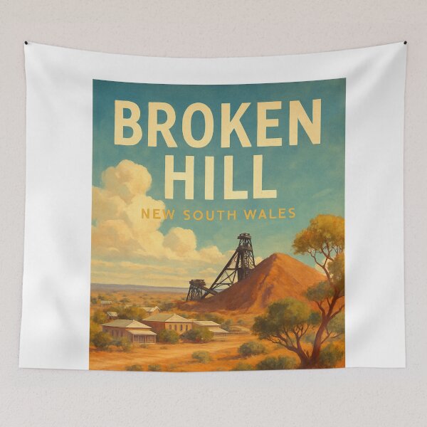 Item preview, Broken Hill, New South Wales Australia – Historic Mining Town designed and sold by Aryabek.