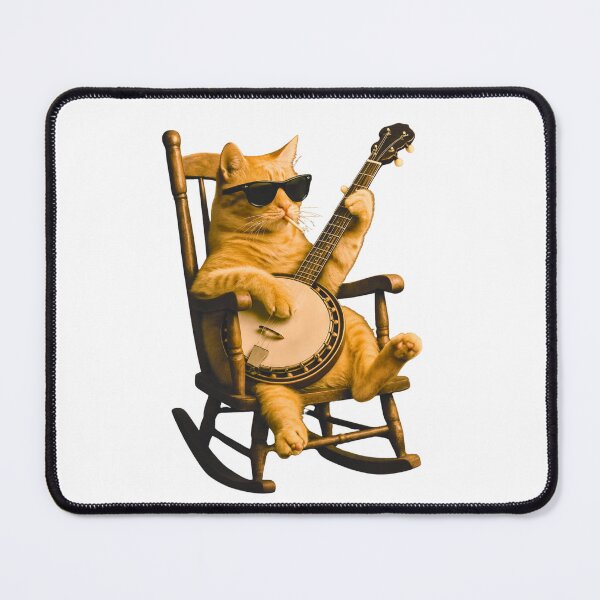 Item preview, Banjo Cat designed and sold by Wild Hem Designs.