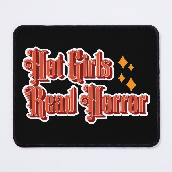 Item preview, Hot Girls Read Horror! Red colorful designed and sold by SpartanDStore.