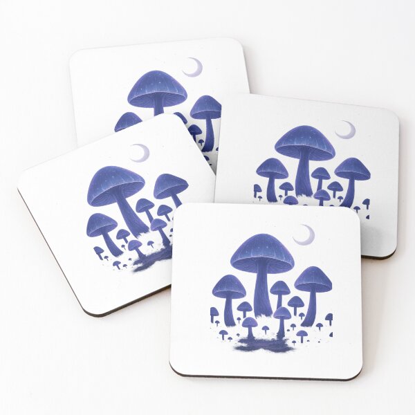 Item preview, A surreal forest made of giant glass mushrooms designed and sold by KasidetChitpool.