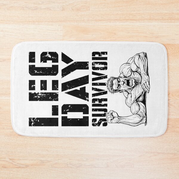 Item preview, Leg Day Survivor Funny Bodybuilder Gym Squat Training Muscle designed and sold by GrandeDuc.