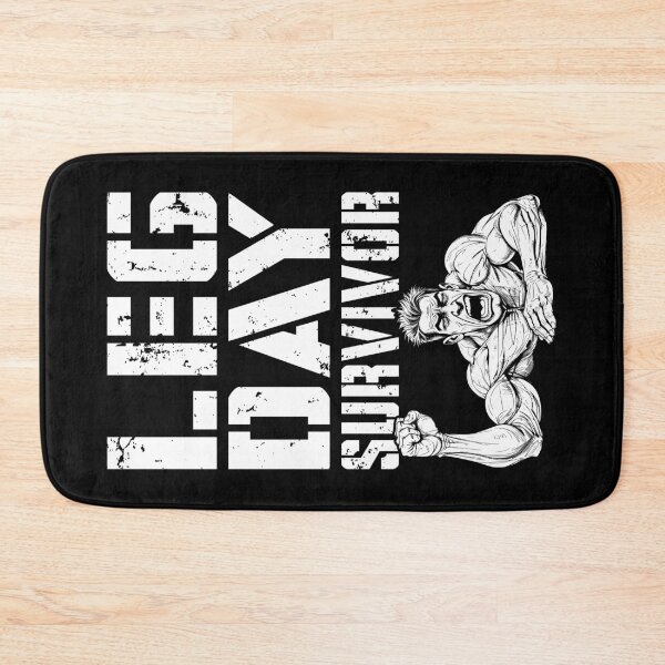 Item preview, Leg Day Survivor Funny Bodybuilder Gym Squat Training Muscle designed and sold by GrandeDuc.