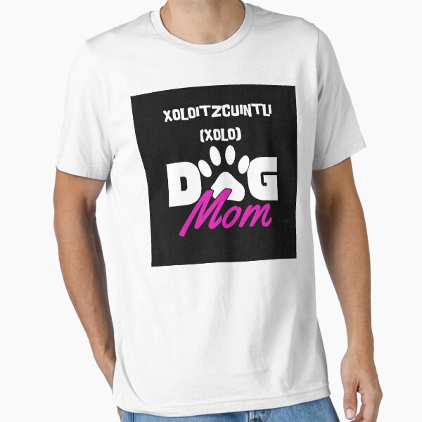 Vista previa del artículo con la obra «Camiseta retro para amantes de los perros Xoloitzcuintli: regalo para perros sin pelo mexicanos», diseñado y vendido por 2SassyBritts.