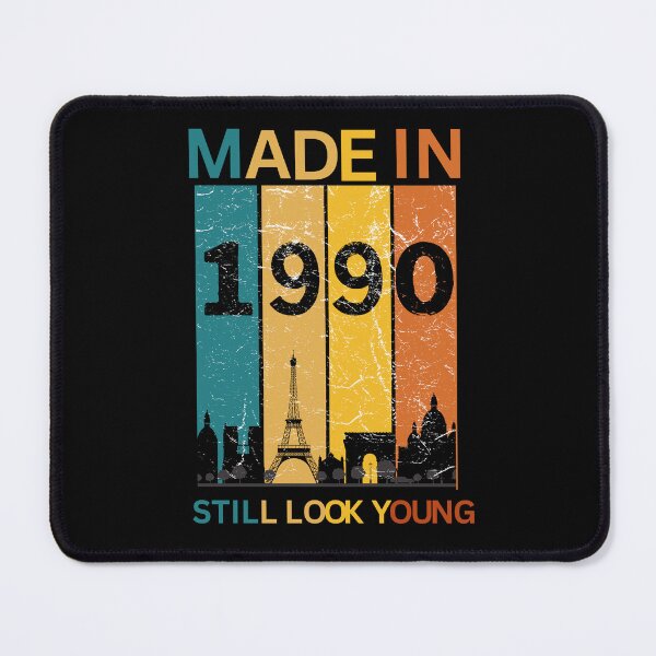 Item preview, Vintage Made In 1990 Still Look Young - Funny 35th Birthday Party designed and sold by Mozaic Clothes.