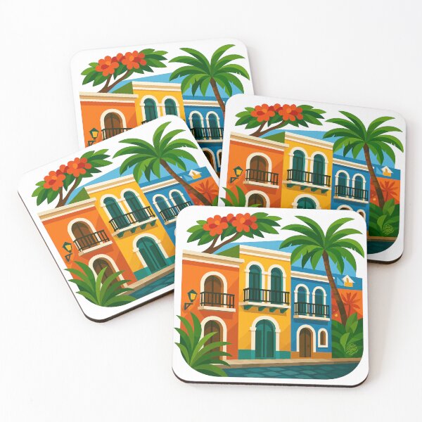 Item preview, Old San Juan – Colorful Puerto Rican Street Art designed and sold by BoricuaRebelde.