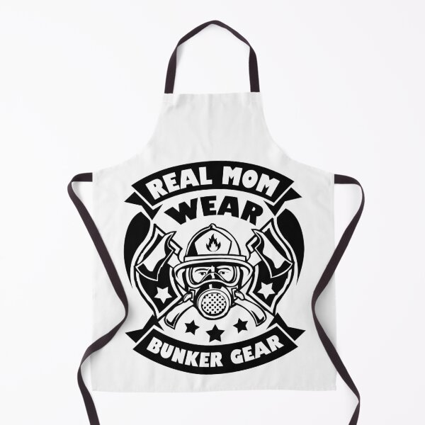 Item preview, Firefighter : Real Mom Wear Bunker Gear designed and sold by Digitalhumor.