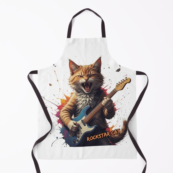 Item preview, Rockstar Cat designed and sold by DigitalArtTK.
