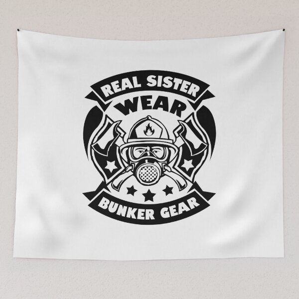 Item preview, Firefighter : Real Sister Wear Bunker Gear designed and sold by Digitalhumor.