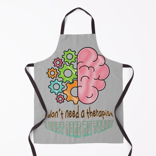 Item preview, Funny Brain Therapist - I Don't Need a Therapist designed and sold by Craft Ctyle.