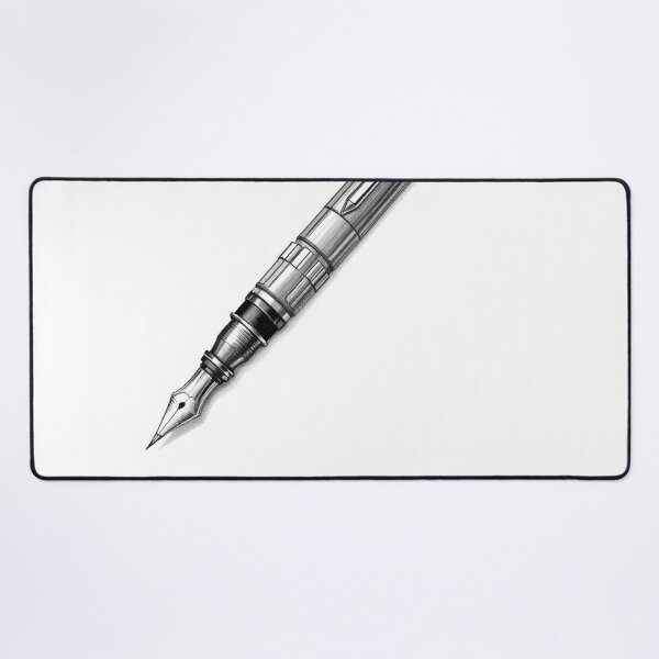 Item preview, Vintage Fountain Pen Sketch designed and sold by optimusprime39.