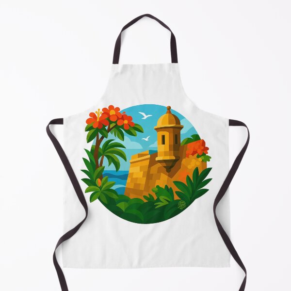Item preview, El Morro – Puerto Rican Heritage & Coastal Fortress Art designed and sold by BoricuaRebelde.