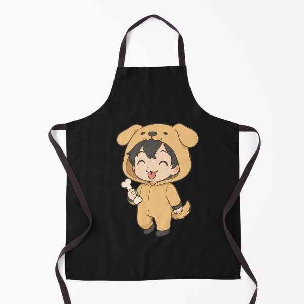 Item preview, Happy Chibi Dog Hoodie – Cute Golden Retriever Ears & Bone – Kawaii Anime Art designed and sold by ColorSplash123.