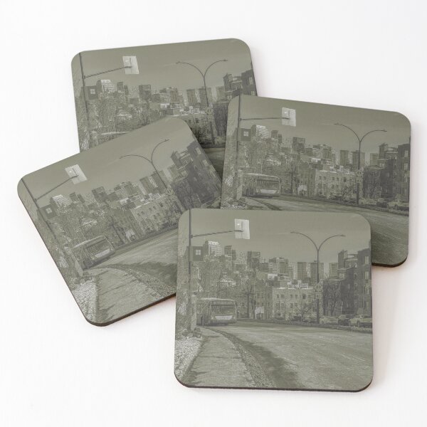 Item preview, Montreal Winter Transit - Skyline in view  designed and sold by Lens Atlas .