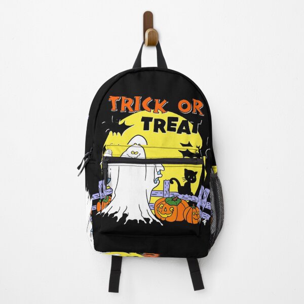 Item preview, Retro Trick or Treat - Black Background designed and sold by The Abysmall.