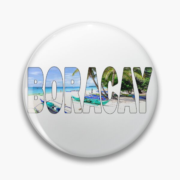 Item preview, BORACAY - Philippines White Beach Paradise Boats Palms designed and sold by Adam Gormley.