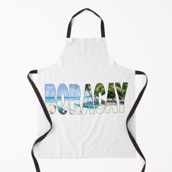 Item preview, BORACAY - Philippines White Beach Paradise Boats Palms designed and sold by Adam Gormley.