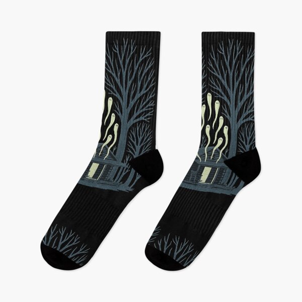 Item preview, Haunted Ghost Cabin in the Woods designed and sold by AnotherFemaleHuman.