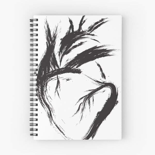 Aperçu de l'œuvre Croquis de coeur abstrait créée et vendue par Matt Ahrens.