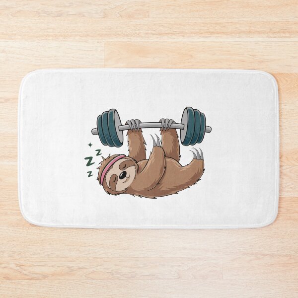Item preview, Resting Gains Face. Funny Sloth Gym Workout Humor for Fitness Lovers designed and sold by Aknarin Thika.