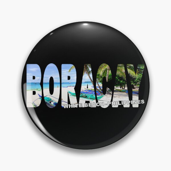 Item preview, BORACAY White Beach Philippines - Paradise Boats Palms designed and sold by Adam Gormley.