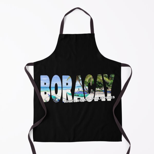 Item preview, BORACAY White Beach Philippines - Paradise Boats Palms designed and sold by Adam Gormley.