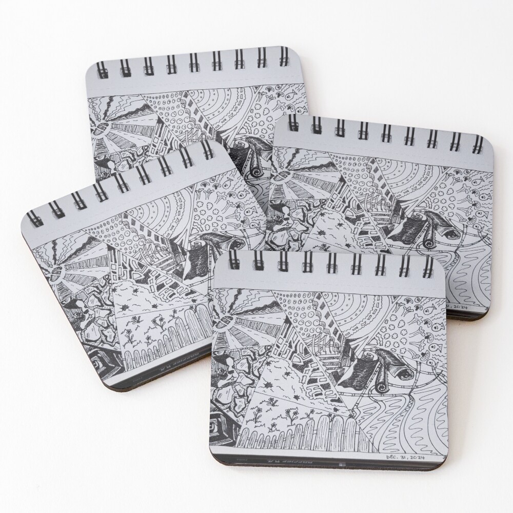 Item preview, Coasters (Set of 4) designed and sold by darshini2002.