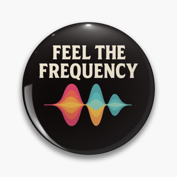 Item preview, Feel the Frequency – Retro Music Wave Design designed and sold by Tadeusz1.