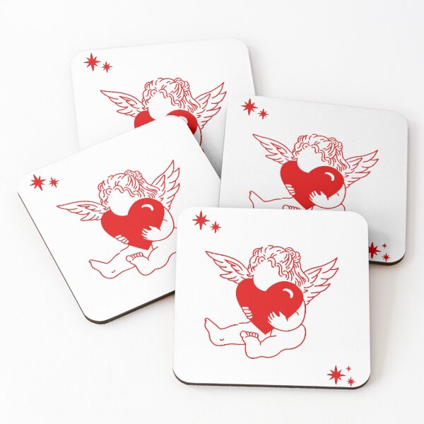 Item preview, Adorable Cupid with a heart designed and sold by ToriMood.