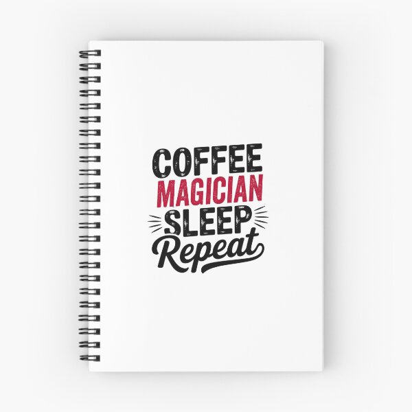 Item preview, Coffee Magician Sleep Repeat - Funny Magician Lover designed and sold by Watsonarts.