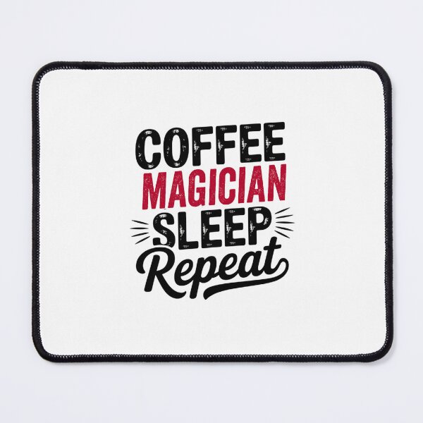 Item preview, Coffee Magician Sleep Repeat - Funny Magician Lover designed and sold by Watsonarts.
