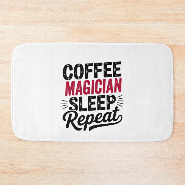 Item preview, Coffee Magician Sleep Repeat - Funny Magician Lover designed and sold by Watsonarts.