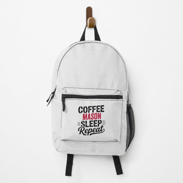 Item preview, Coffee Mason Sleep Repeat - Funny Mason Lover designed and sold by Watsonarts.