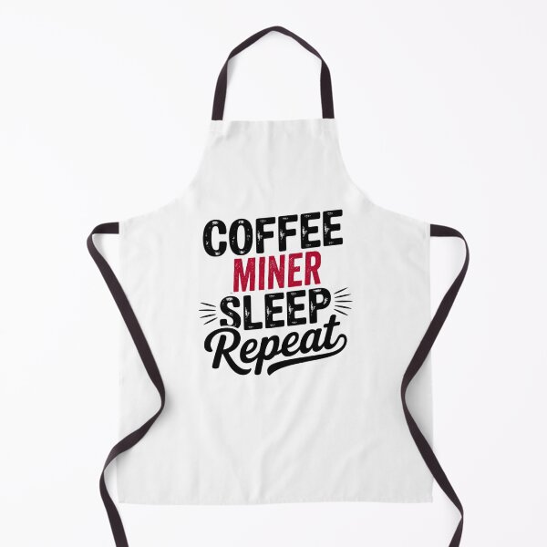 Item preview, Coffee Miner Sleep Repeat - Funny Miner Lover designed and sold by Watsonarts.