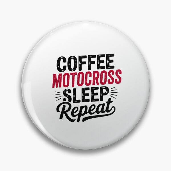 Item preview, Coffee Motocross Sleep Repeat - Funny Motocross Lover designed and sold by Watsonarts.