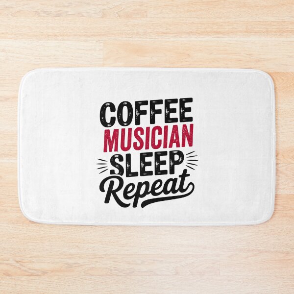 Item preview, Coffee Musician Sleep Repeat - Funny Musician Lover designed and sold by Watsonarts.