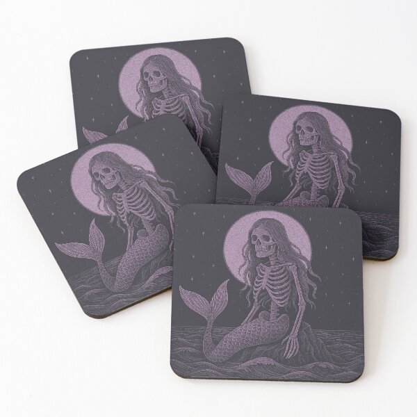 Item preview, Moonlit Skeleton Mermaid's Lament designed and sold by zzz888.