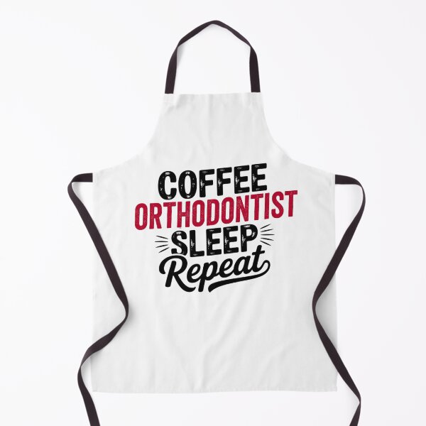 Item preview, Coffee Orthodontist Sleep Repeat - Funny Orthodontist Lover designed and sold by Watsonarts.