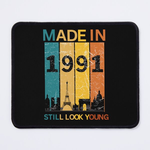 Item preview, Vintage Made In 1991 Still Look Young - Funny 34th Birthday Party designed and sold by Mozaic Clothes.