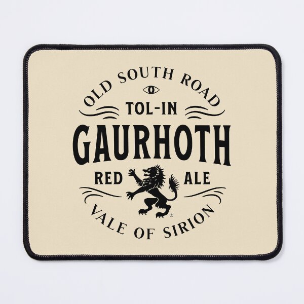 Artikelvorschau, Tol-in-Gaurhoth Red Ale (schwarz) entworfen und verkauft von Murder of Crows.