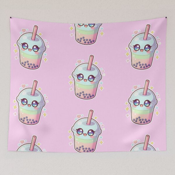 Item preview, Kawaii Bubble Tea – Cute Anime Manga Boba Drink Aesthetic designed and sold by Sugar Wisdom .