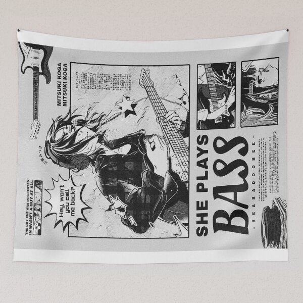 Item preview, Bassist poster designed and sold by Catstars.
