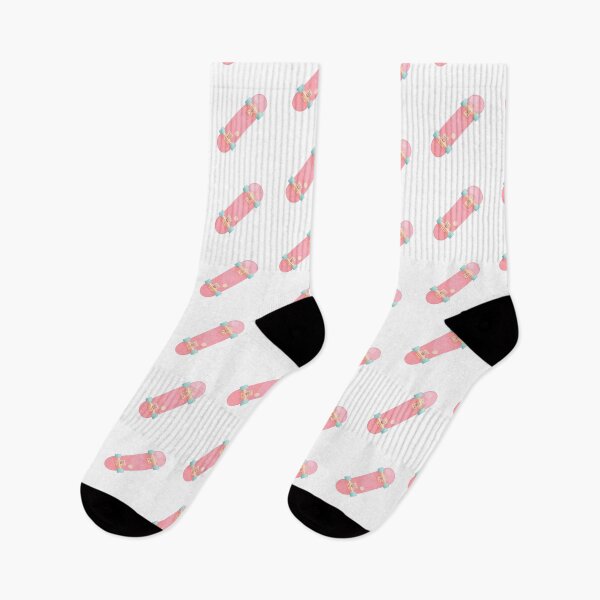 Item preview, Pink Skateboard – No Brakes Graphic Design for Skaters designed and sold by BobaBunny76.