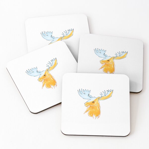 Item preview, Moose full of juice sticker designed and sold by StargemDesign.