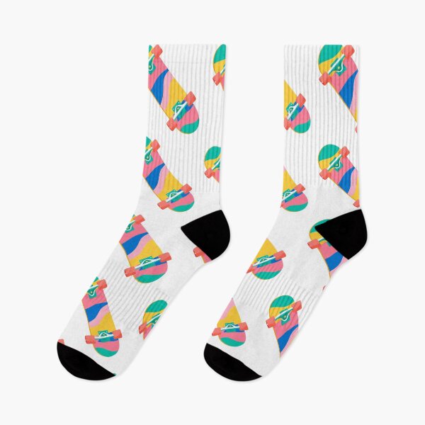 Item preview, Colorful Skateboard Design – Vibrant Urban Skater Art designed and sold by BobaBunny76.