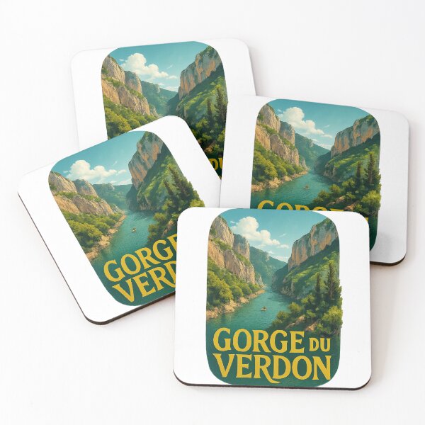 Item preview, Gorge du Verdon, Provence-Alpes-Côte d’Azur France – Cliffs and River designed and sold by StampMyPassport.