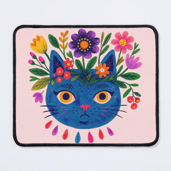 Item preview, Bohemian Floral Cat Spirit designed and sold by zzz888.