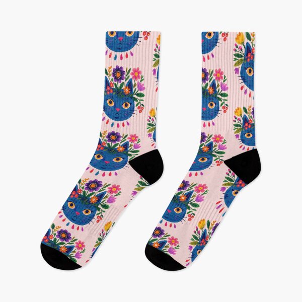 Item preview, Bohemian Floral Cat Spirit designed and sold by zzz888.