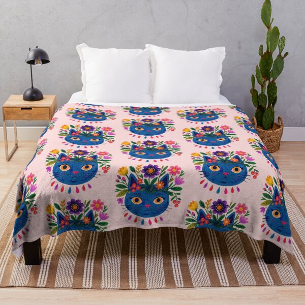 Item preview, Bohemian Floral Cat Spirit designed and sold by zzz888.