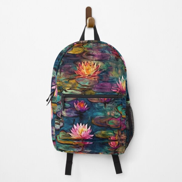 Item preview, Elegant Water Lilies, Sophisticated Impressionist Art designed and sold by helgekerler.