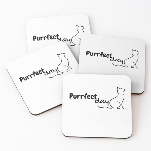 Item preview, Purrfect Day – Cute Cat Lovers Quote designed and sold by Xulat.